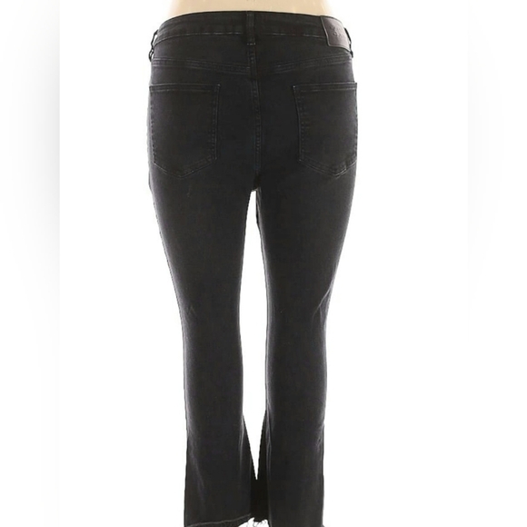 Class Roberto Cavalli Jeans Size 32 High Rise Flared Cropped Jeans - Picture 2 of 4